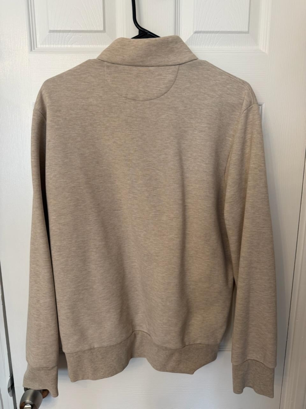 Polo by Ralph Lauren Beige Tan Quarter-Zip Sweater - Picture 2 of 2